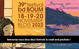 Nous seront présents à deux festivals du 18 au 20 novembre !